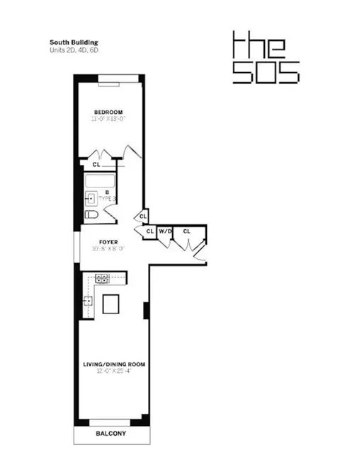 505 W 47th St #5DN, New York, NY 10036