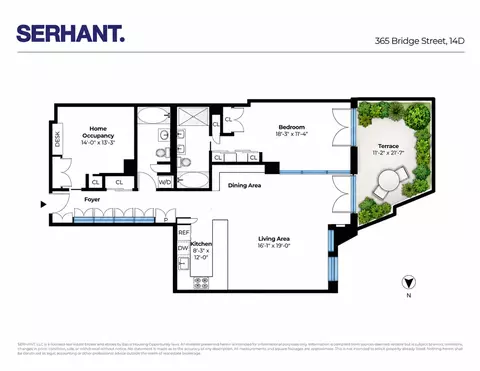 365 Bridge St #14D, Brooklyn, NY 11201
