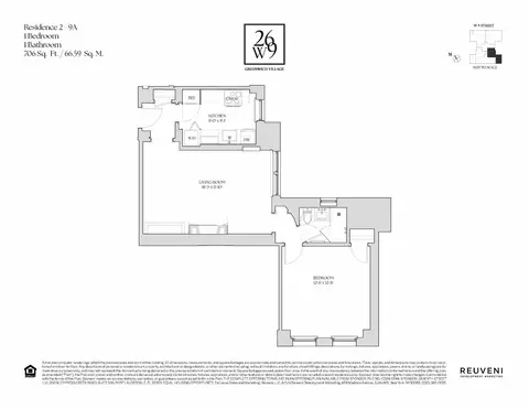 26 W 9th St #2-A, New York, NY 10011