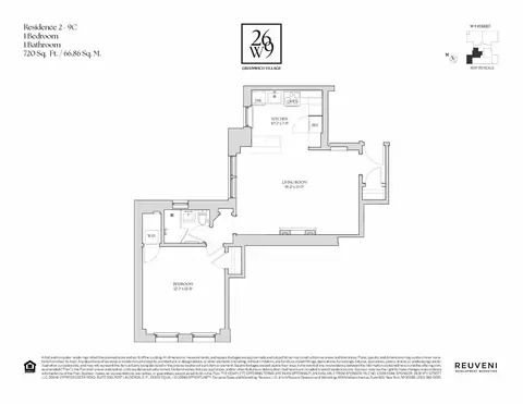 26 W 9th St #5-C, New York, NY 10011