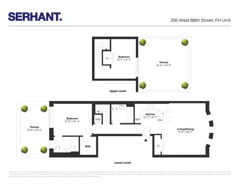 256 W 88th St #PH, New York, NY 10024