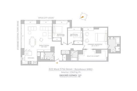 322 W 57th St #44K2, New York, NY 10019