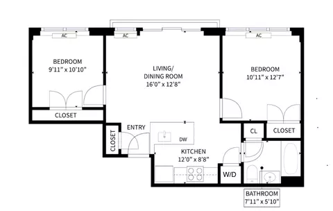 410 Nostrand Ave #3F, Brooklyn, NY 11216