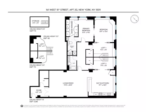 161 W 15th St #2G, New York, NY 10011