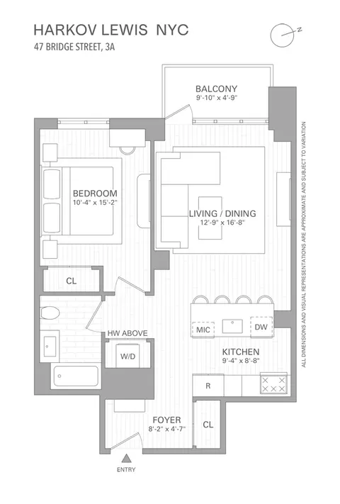 47 Bridge St #3A, Brooklyn, NY 11201