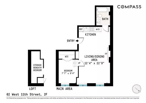 62 W 11th St #2F, New York, NY 10011