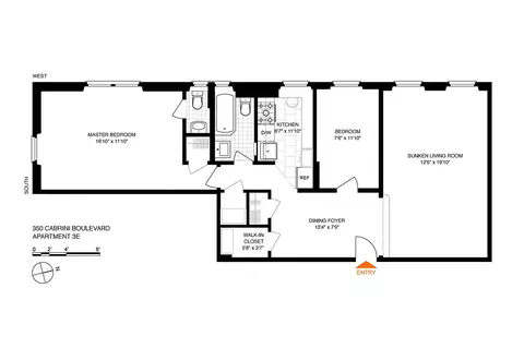 350 Cabrini Blvd #3E, New York, NY 10040