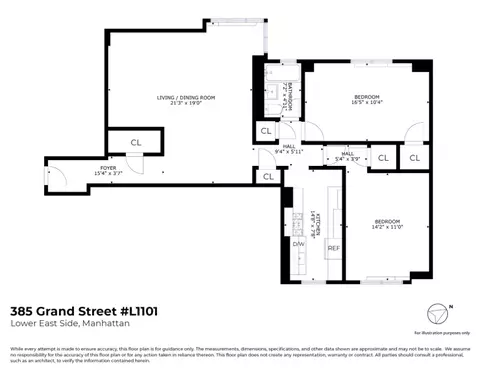 385 Grand St #L1101, New York, NY 10002