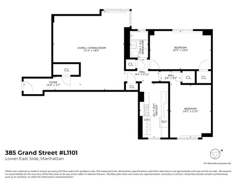 385 Grand St #L1101, New York, NY 10002