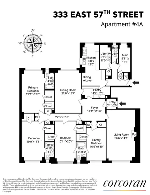 333 E 57th St #4A, New York, NY 10022