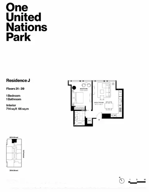 695 1st Ave #35J, New York, NY 10016