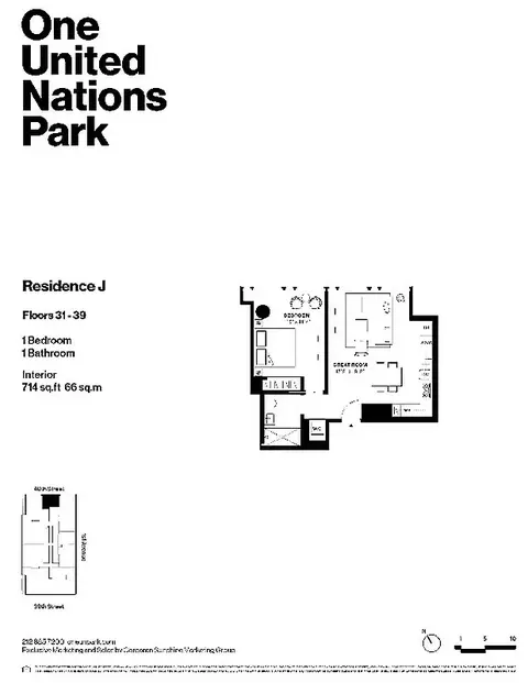 695 1st Ave #35J, New York, NY 10016