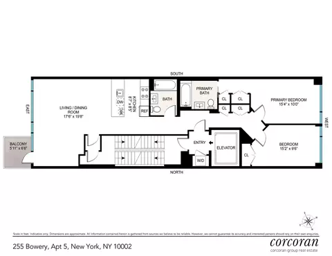 255 Bowery #5, New York, NY 10002