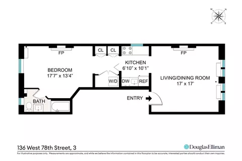 136 W 78th St #3, New York, NY 10024