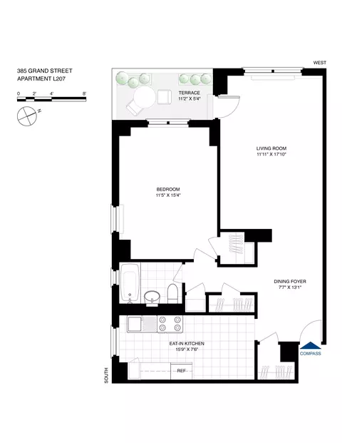 385 Grand St #L207, New York, NY 10002