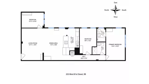 203 W 81st St #9B, New York, NY 10024