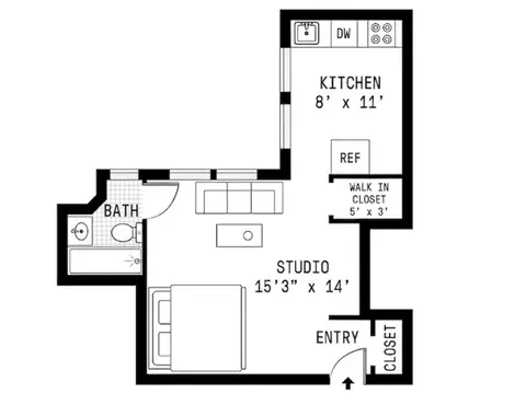 270 W 11th St #6A, New York, NY 10014