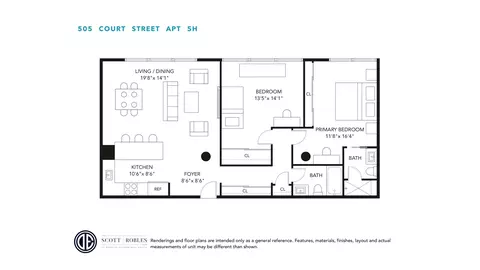 505 Court St #5H, Brooklyn, NY 11231