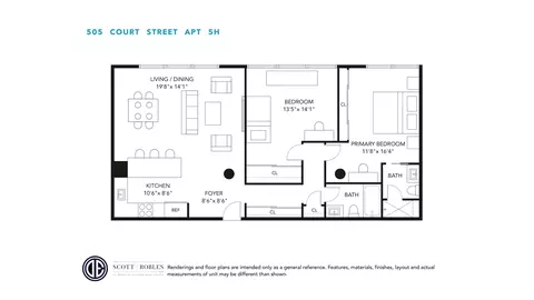 505 Court St #5H, Brooklyn, NY 11231