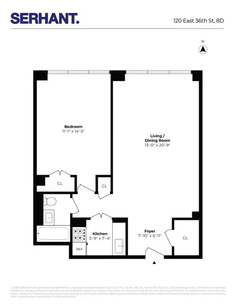 120 E 36th St #8D, New York, NY 10016