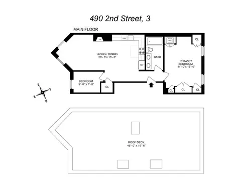 490 2nd St #3, Brooklyn, NY 11215