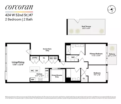 424 W 52nd St #PH, New York, NY 10019