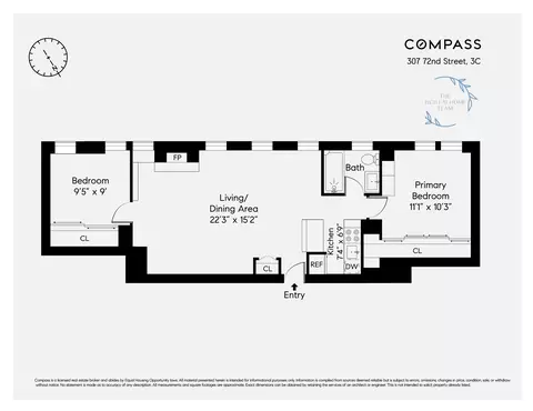 307 72nd St #3C, Brooklyn, NY 11209