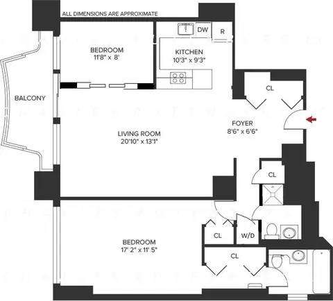 58 W 58th St #6A, New York, NY 10019