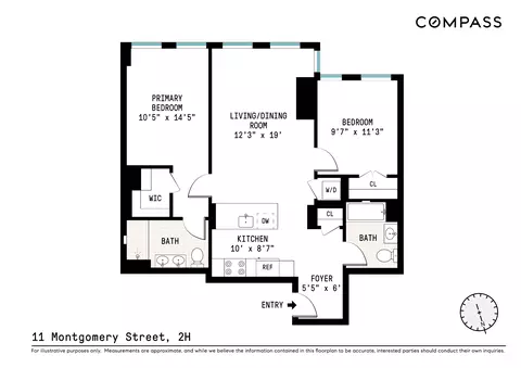 111 Montgomery St #2H, Brooklyn, NY 11225