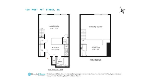 128 W 78th St #2A, New York, NY 10024