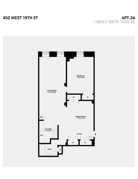 452 W 19th St #3A, New York, NY 10011
