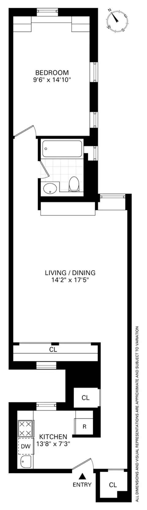 175 E 93rd St #2B, New York, NY 10128