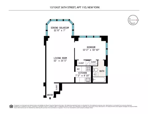137 E 36th St #11D, New York, NY 10016