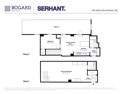 416 W 52nd St #225, New York, NY 10019