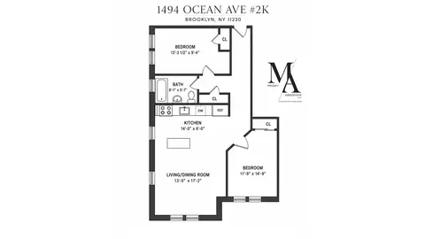 1494 Ocean Ave #2K, Brooklyn, NY 11230