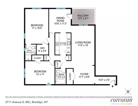 2711 Ave X #C5, Brooklyn, NY 11235