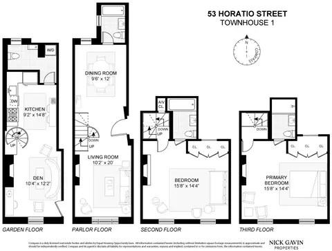 53 Horatio St #TH1, New York, NY 10014