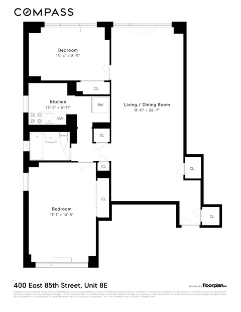 400 E 85th St #8E, New York, NY 10028