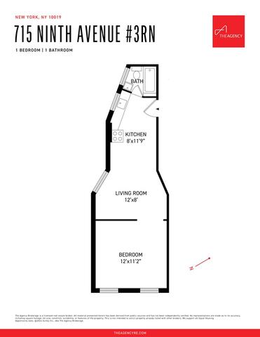 715 9th Ave #3RN, New York, NY 10019