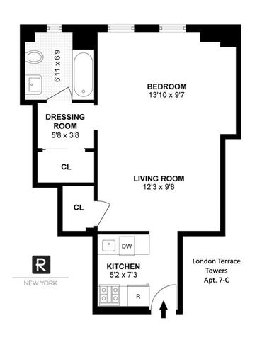 405 W 23rd St #7C, New York, NY 10011