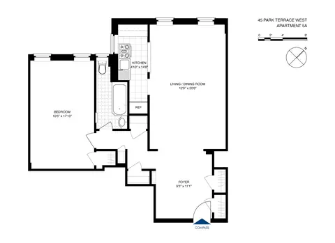 45 Park Ter W #5A, New York, NY 10034