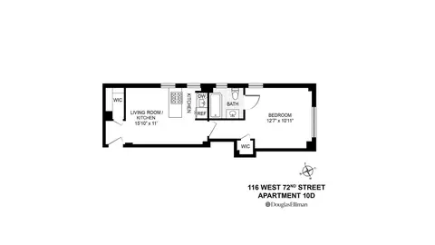 116 W 72nd St #10D, New York, NY 10023