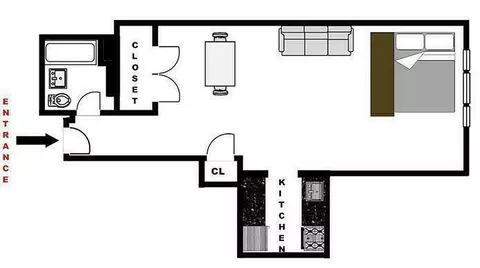 Floorplan - 130 Hicks St #2-E, Brooklyn, NY 11201 photo 1 of 1