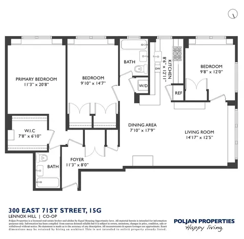 300 E 71st St #15G, New York, NY 10021