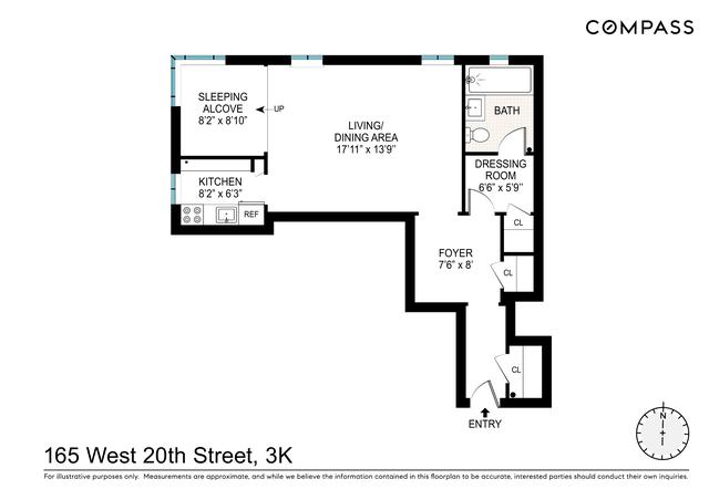 165 W 20th St #3K, New York, NY 10011