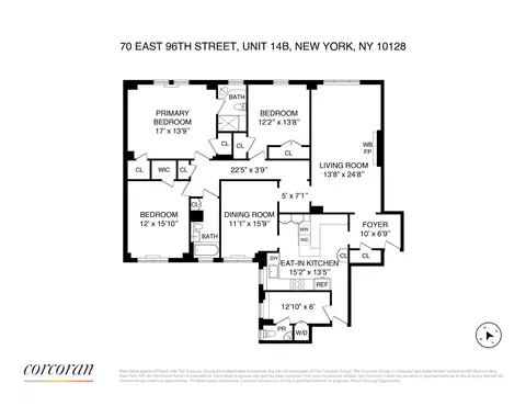 70 E 96th St #14B, New York, NY 10128