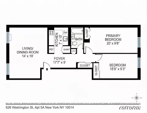 626 Washington St #5A, New York, NY 10014