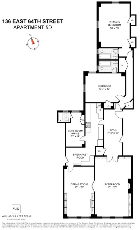 136 E 64th St #5D, New York, NY 10065