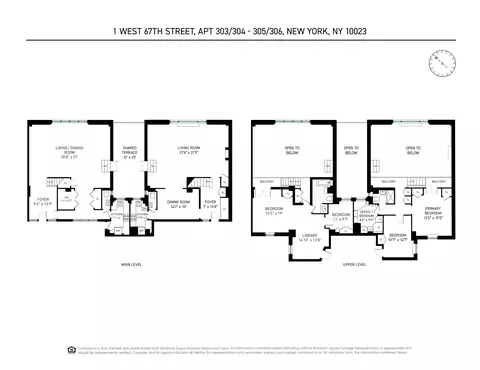 1 W 67th St #303/304/305/306, New York, NY 10023