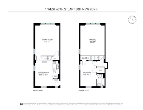 1 W 67th St #308, New York, NY 10023